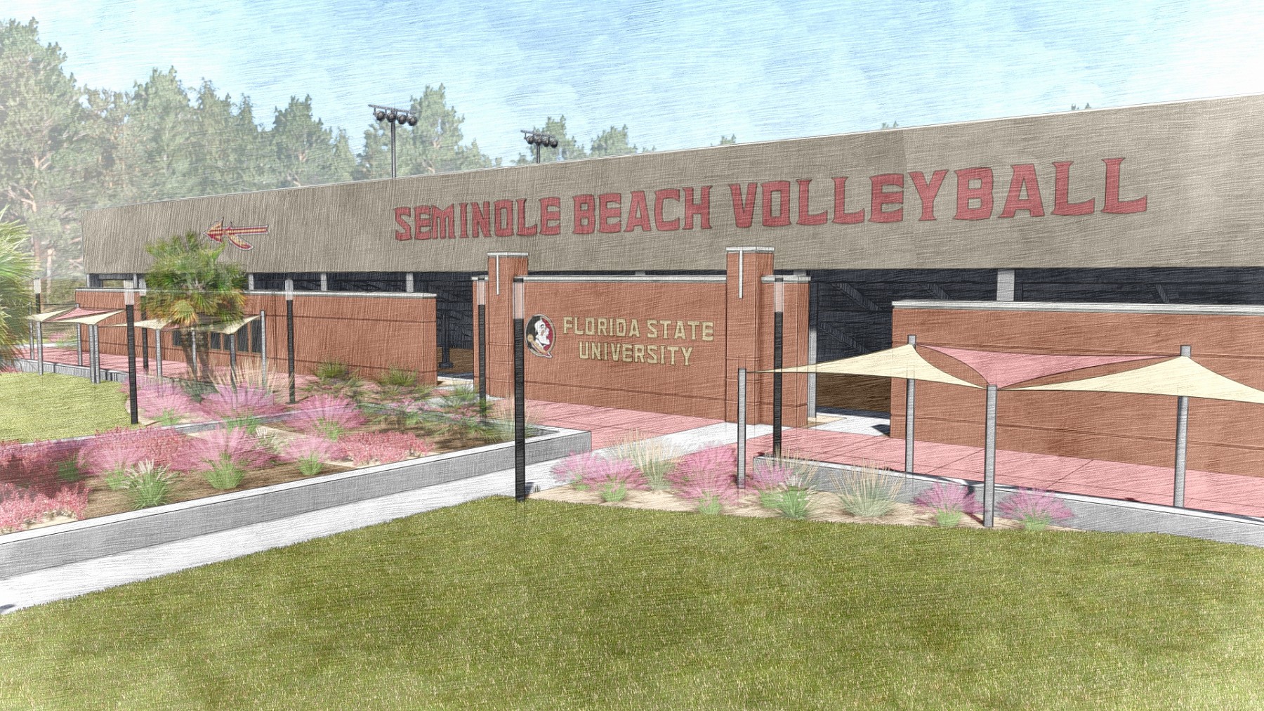 Beach Volley Ball Master Plan Florida State University